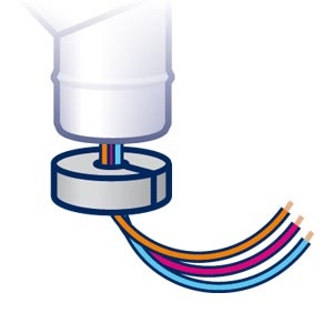 Kabel-Stopfen Anwendung Kabel-Stopfen Anwendung
