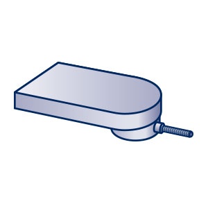 Flachkanal-Kaskaden-Endstück Flachkanal-Kaskaden-Endstück