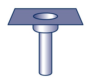 Topf-Gully, senkrecht Topf-Gully, senkrecht